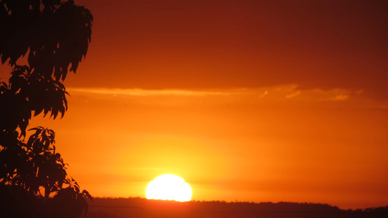 Uganda Sunset Scenery